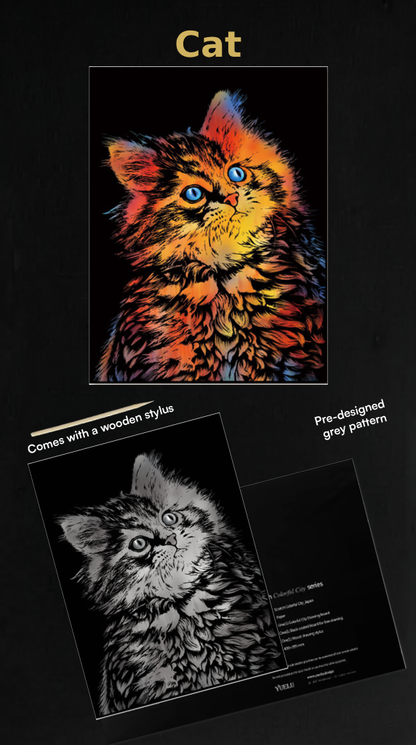 Scratch Art - Wild Life Edition