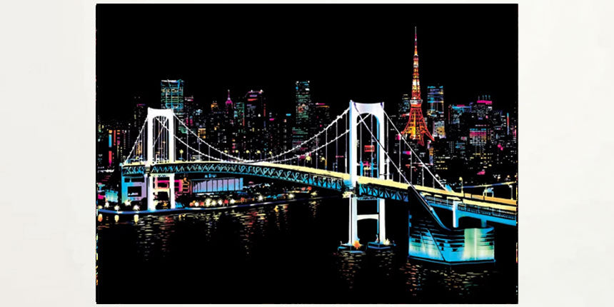 Pre-designed Scratch Art Painting